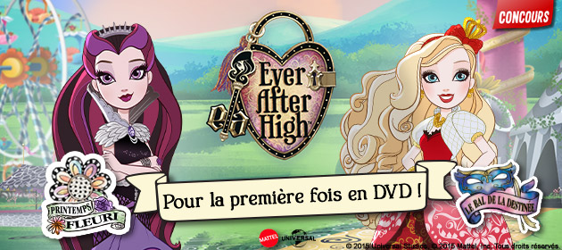 Gagne des DVD de Ever After High !