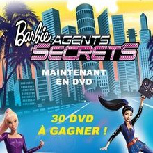 Des DVD de Barbie - Agents Secrets à gagner !