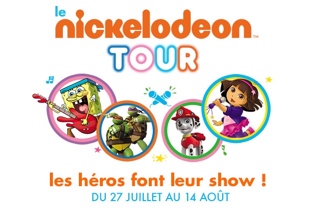Le Nickelodeon Tour dans les villages vacances Sunêlia !