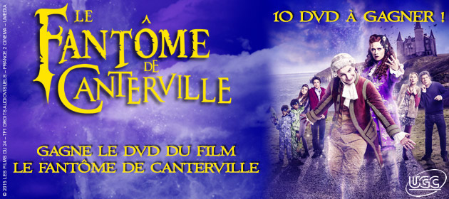 Gagne le DVD du film Le Fantôme de Canterville !