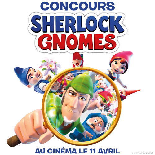 Sherlock Gnomes au cinéma le 11 avril !