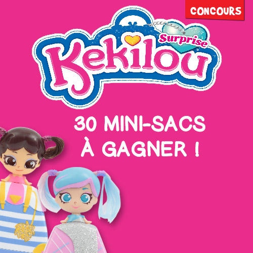 Gagne des mini-sacs Kekilou avec Giochi Preziosi !