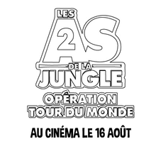 Coloriage LES AS DE LA JUNGLE 2 Opération TOUR DU MONDE Coloriages