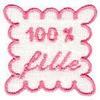 100% fille