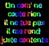 On veut des plus des com\\\'s