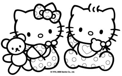 Coloriage Hello kitty Coloriages à imprimer gratuits - coloriage gratuit hello kitty