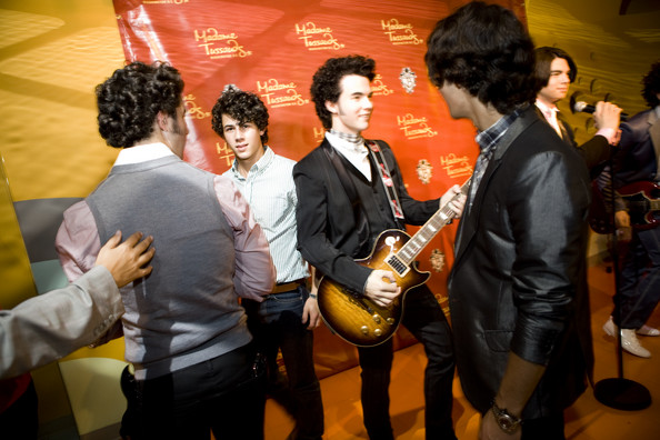 Jonas Brothers Madam Tussauds Wax Figures Unveiled Kevin Jonas Picture
