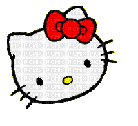 Tête Hello Kitty