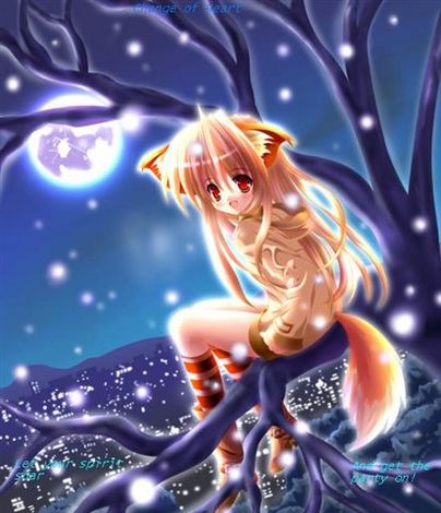 fille renard