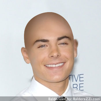 Zac Efron - balderized