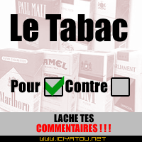 tu fume ou pas?