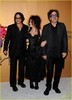Tim Burton,Johnny Deep et H�l�na Boham Carter.