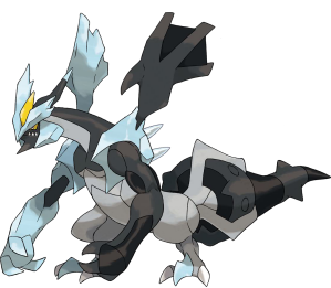 noir 2 et pokemon blanc 2 avec kyurem blanc 3