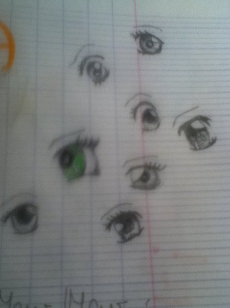 yeux mangas