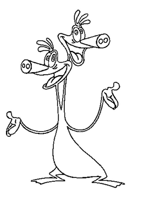 Space Goofs 3 Cartoons Printable Coloring Pages Yu Gi Oh Coloriages Des Personnages