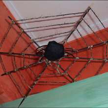 La toile d'araignée - Activités - BRICOLAGE HALLOWEEN - Fiches de décoration pour Halloween