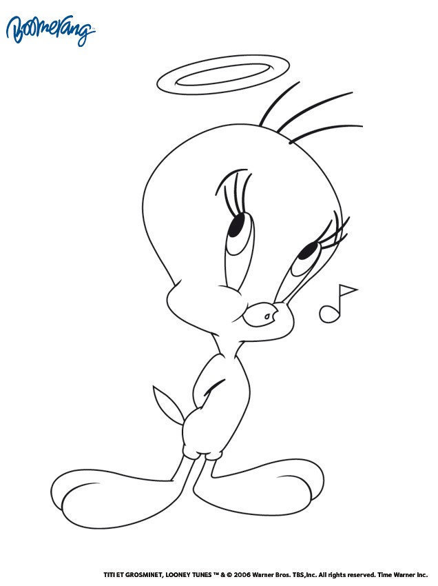 Coloriages l ange titi fr hellokids l ange titi