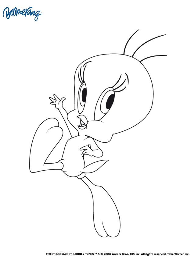 Coloriages coloriage de titi très pressé fr hellokids coloriage de titi tres presse