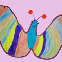 Tuto de dessin : Dessiner un papillon avec ses mains