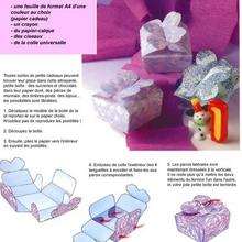 Carton plié - Activités - BRICOLAGE DECO - Pour emballer les cadeaux