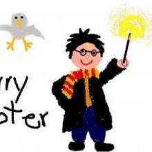 Dessin d'enfant : Harry Potter