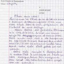 Reportage : Lettre des élèves togolais - page 1