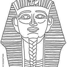 Coloriage d'un Pharaon - Coloriage - Coloriage A IMPRIMER - Coloriage A IMPRIMER PERSONNAGES - Coloriage de PERSONNAGES HISTORIQUES