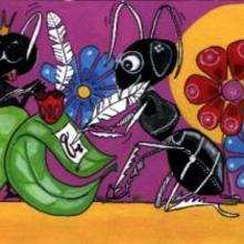Reine des fourmis - Dessin - Dessin ANIMAUX - Dessin INSECTE - Dessin FOURMIS