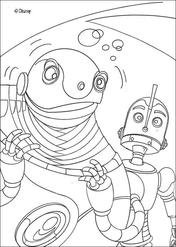 Coloriages coloriage de robots fr hellokids coloriage de robots