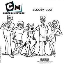 Coloriage de Scooby-Doo
