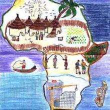 Dessin d'enfant : Senegal de Ndiro Abdou