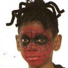 Maquillage de spiderman - Activités - MAQUILLAGE ENFANT - Maquillage SPIDERMAN