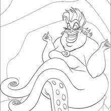 Coloriage Disney : Ursula
