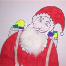 Le Père-Noël - Dessin - Apprendre à dessiner - Dessiner des personnages de Noël