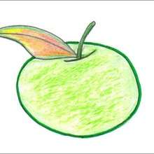 Tuto de dessin : Une pomme