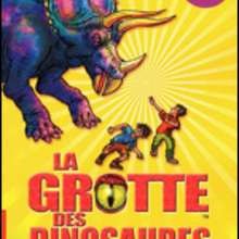 Livre : La grotte des dinosaures: la charge des tricératops