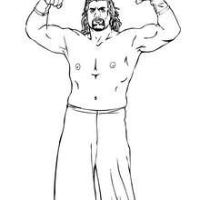 Coloriage : THE GREAT KHALI