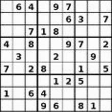Sudoku - Jeux - Les Jeux des membres de Jedessine