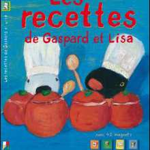 Livre : Les recettes de Gaspard et Lisa