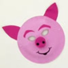Masque de cochon rose - Activités - ATELIER BRICOLAGE EN VIDEO - VIDEO BRICOLAGE CARNAVAL
