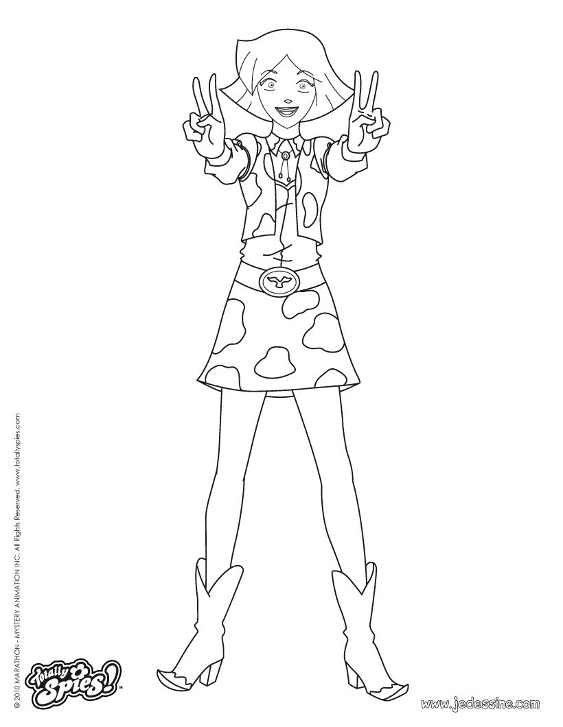 Coloriages clover fashion 3 fr hellokids clover fashion 3