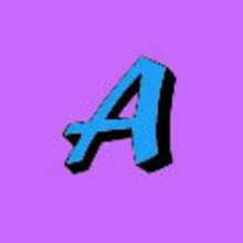 Coloriage lettres alphabet ITALIQUE