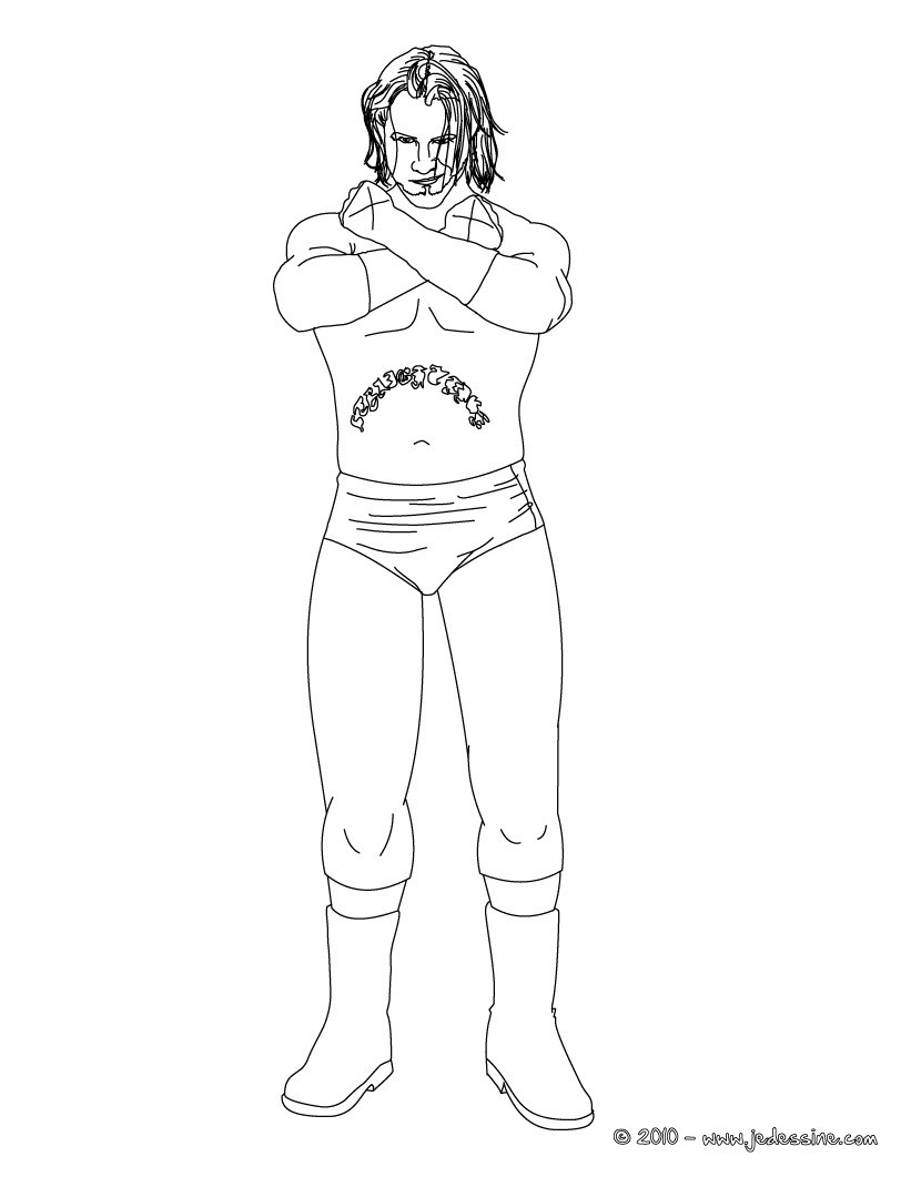 Coloriages cm punk avant son bat fr hellokids cm punk avant son bat