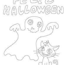 coloriage monstres halloween - Coloriage - Coloriage FETES - Coloriage HALLOWEEN - Coloriage MONSTRE HALLOWEEN