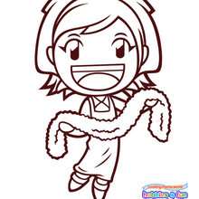 Coloriage Ateliers Créatifs COOKING MAMA - Coloriage - Coloriage A IMPRIMER - Coloriage COOKING MAMA