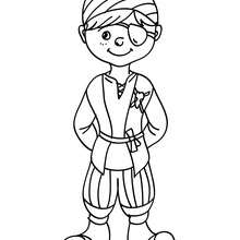 Coloriage costume carnaval pirate - Coloriage - Coloriage FETES - Coloriage CARNAVAL - Coloriage CARNAVAL COSTUMES