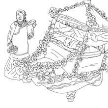 Char carnaval chinois à colorier - Coloriage - Coloriage FETES - Coloriage CARNAVAL - Coloriage CARNAVAL CHINOIS