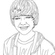 Coloriage sourire Greyson Chance