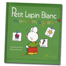 Livre : Petit Lapin Blanc - Mon imagier