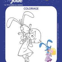 EMILIE JOLIE à dessiner - Coloriage - Coloriage FILMS POUR ENFANTS - Coloriage EMILIE JOLIE